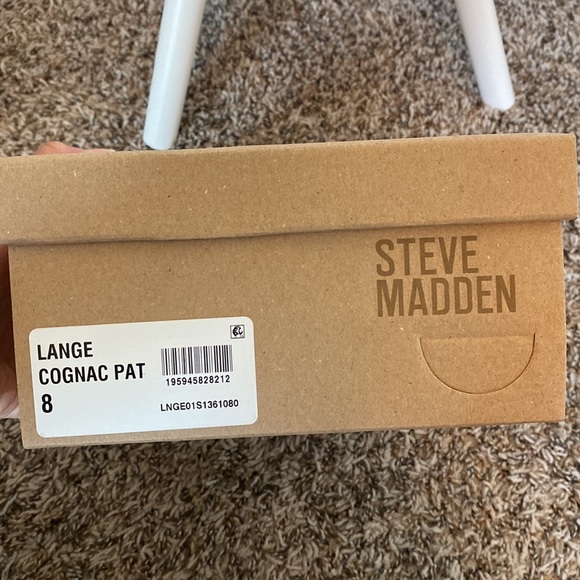 Lange Sandal Heel in cognac brown
STEVE MADDEN size 8 women BRAND NEW in box ✨ - Picture 10 of 10